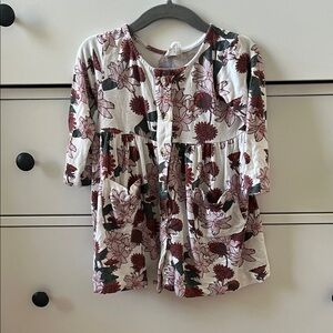 Kate Quinn Red Floral Baby Dress